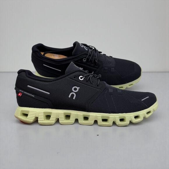 On Cloud 5 Magnet Oasis Black Green Running Shoes Sneaker Low Top Gorp Men’s 10 main image 4